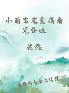 小萌宝宠爱指南完整版